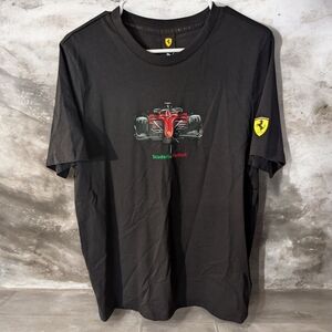 Puma X Ferrari Scuderia T-Shirt Limited Edition Size Medium Both Sides (Diff.)